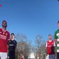 Sol e animação em Leiria, antes do Benfica-Estoril