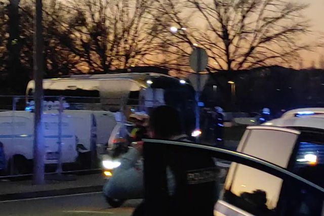 Autocarro do Estoril chega a Leiria