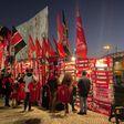 O ambiente junto ao estádio, antes do Benfica-Estoril