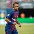 Neymar, em 2017, com a camisola do Barcelona