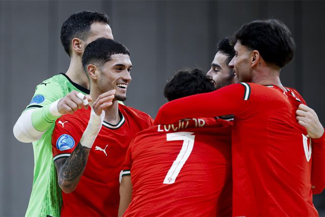 A Seleção Nacional de futsal inicia a sua caminhada no Europeu com um embate frente à Itália. Foto: FPF