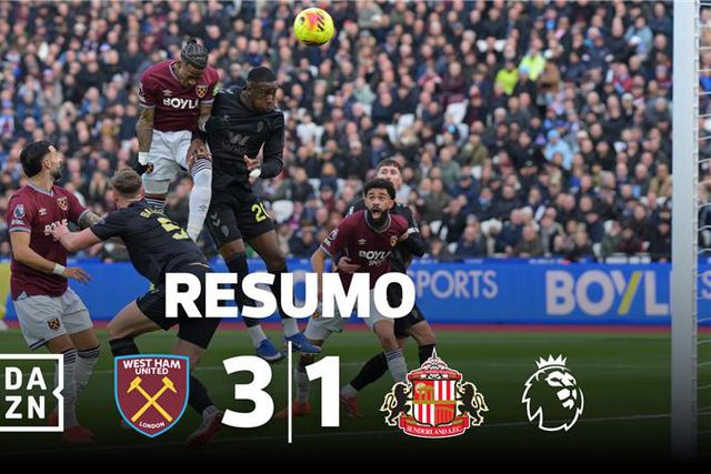 West Ham volta a vencer e aproxima-se da zona de salvação (resumo)