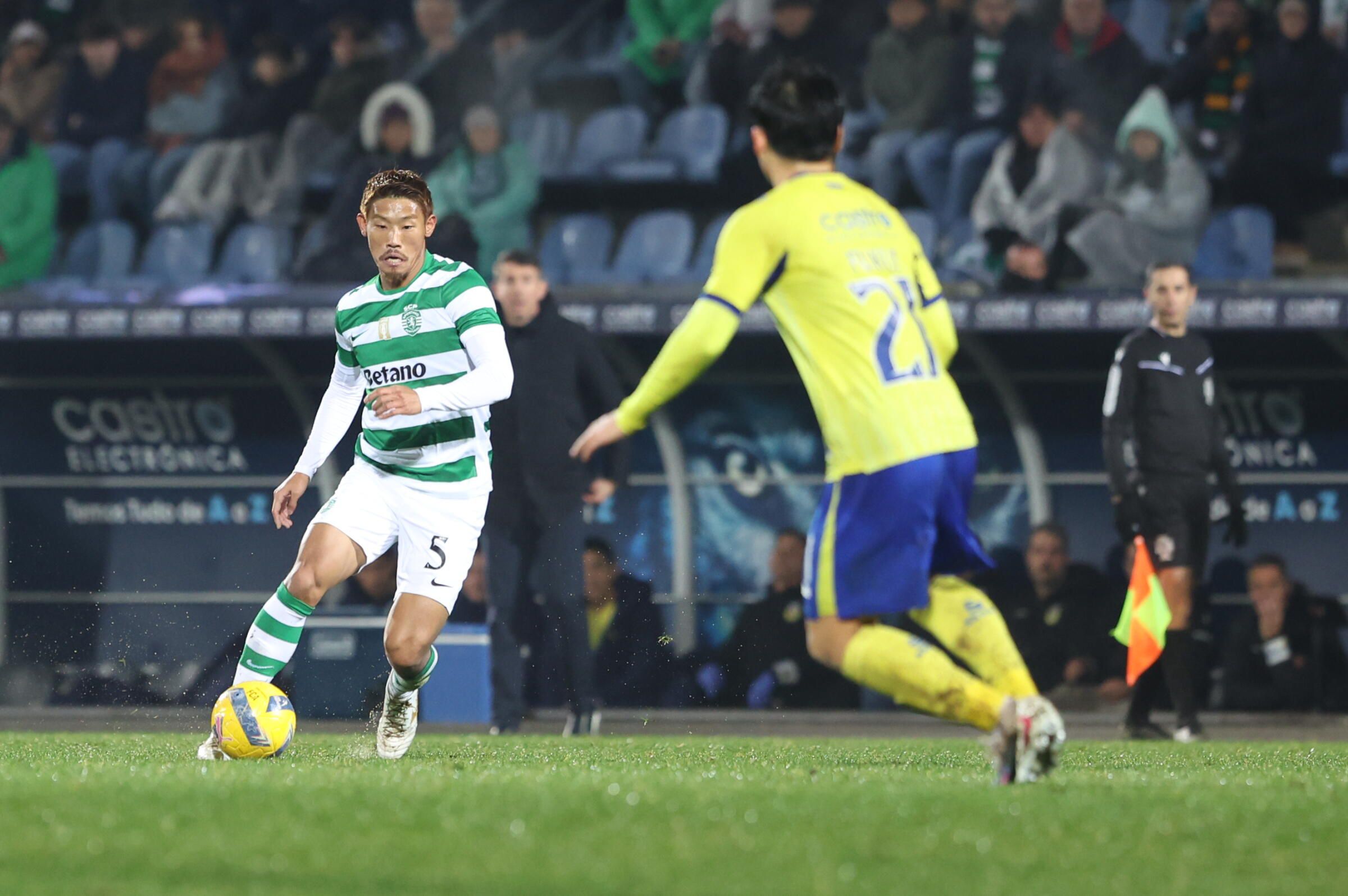 Morita também entrou na 2.ª parte (Foto: Catarina Morais/Kapta+)