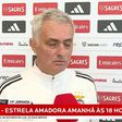 Mourinho lamenta lesões: «É uma pena»