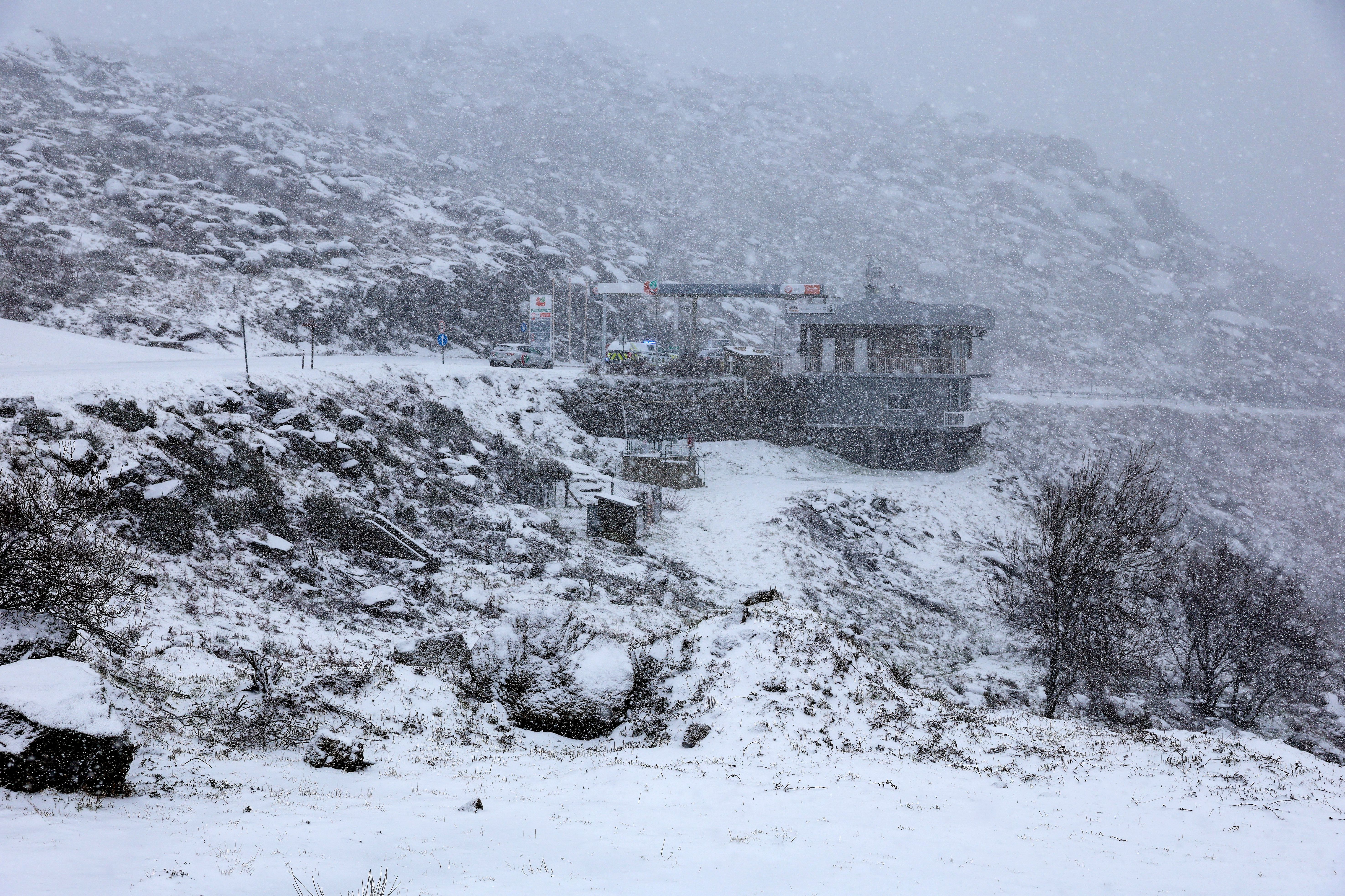 Neve na Serra da Gralheira, Cinfães - Foto: PAULO NOVAIS/LUSA