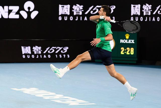 Novak Djokovic garantiu presença nos oitavos do Open da Austrália