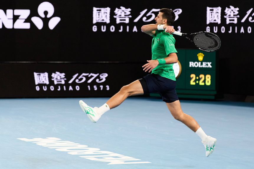 Novak Djokovic garantiu presença nos oitavos do Open da Austrália