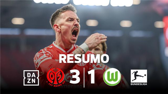 Ex-alvo do Benfica marca, mas Mainz ganha com reviravolta (resumo)