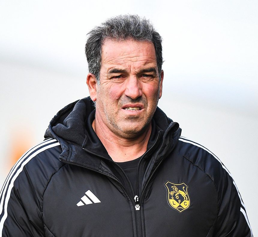 Pedro Miguel, treinador do Lusitânia de Lourosa - Foto: Lusitânia de Lourosa