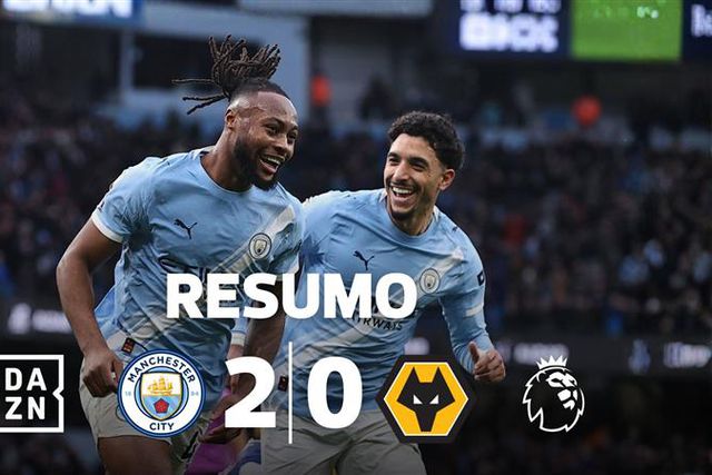 Lusos assistem no regresso do Man. City às vitórias (resumo)