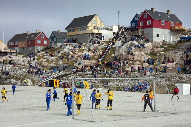 Futebol é o desporto mais popular da Gronelândia (IMAGO)