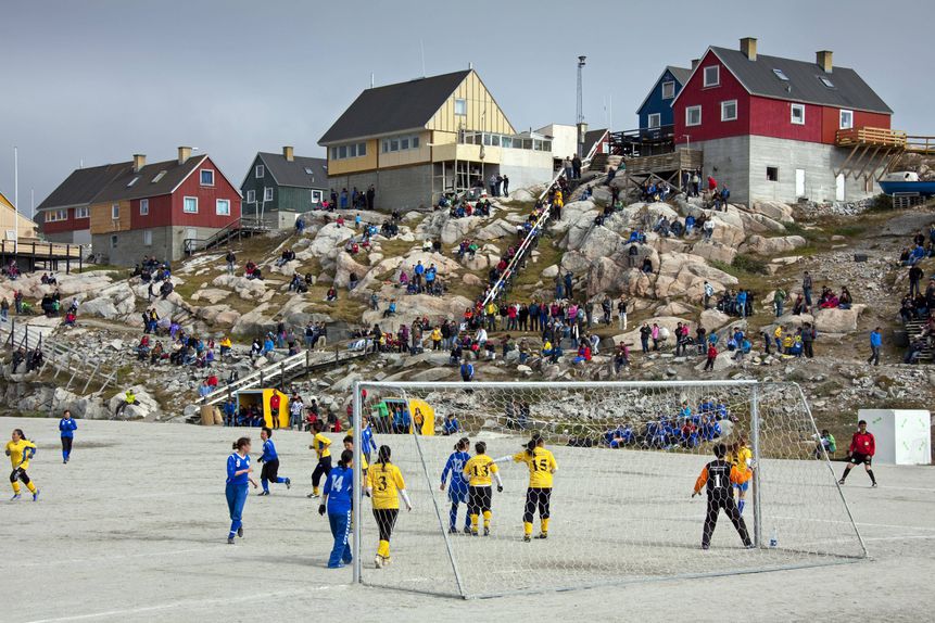 Futebol é o desporto mais popular da Gronelândia (IMAGO)