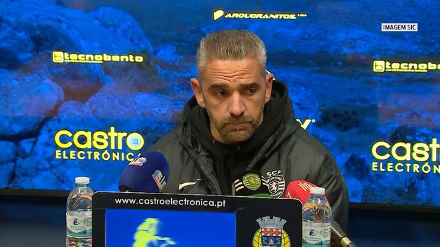 «Trincão tem-se sacrificado em todos os jogos»