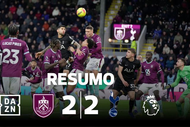 Campeão do Mundo salva Tottenham de derrota humilhante em Burnley (resumo)