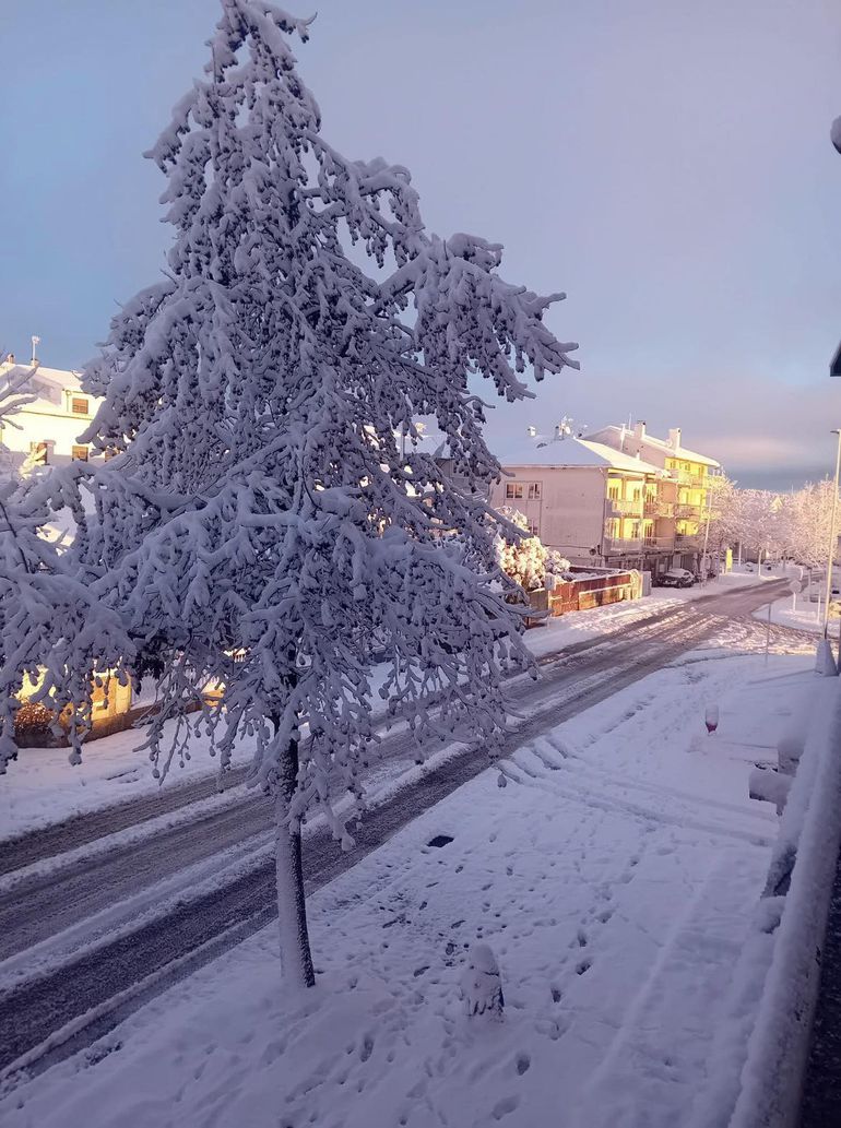 Neve em Carrazeda de Ansiães - Foto: Meteo Trás os Montes - Portugal