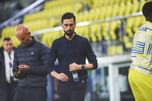 Álvaro Arbeloa, treinador do Real Madrid, em casa do Villarreal