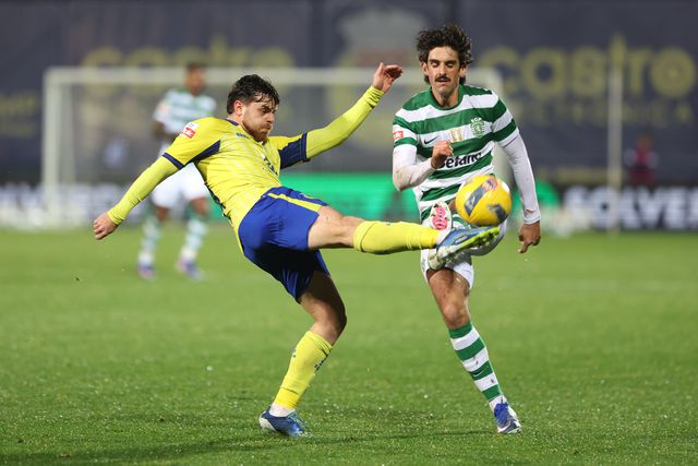 Trezza acabou o jogo de rastos após noite de muito trabalho - Foto: KAPTA +/CATARINA MORAIS