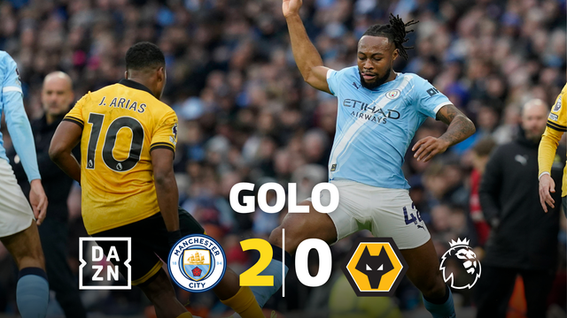 Mais uma assistência portuguesa no segundo do Man. City