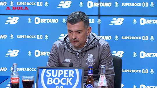 Sérgio Conceição: «Sem muito tempo para preparar o jogo»