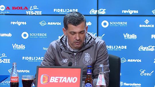 Sérgio Conceição: «Uma coisa é lutar contra um adversário, outra é lutar contra dois»