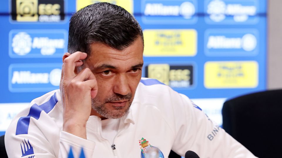 Sérgio Conceição: «Zaidu está ansioso, vai parar 7 ou 8 meses»