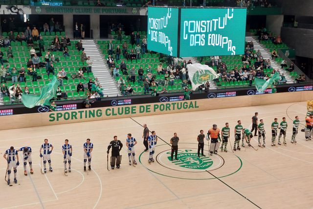 EM DIRETO: Sporting-FC Porto em hóquei em patins