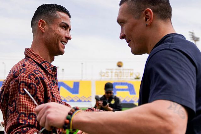 Ronaldo com visita especial: «Ótimo ver-te de novo, campeão»