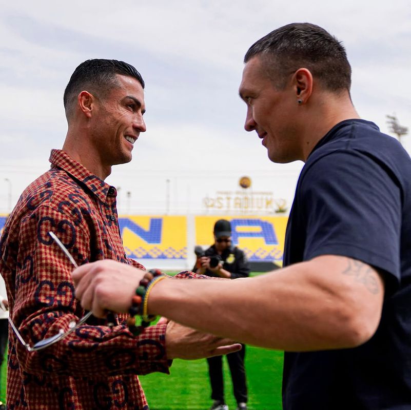 Ronaldo com visita especial: «Ótimo ver-te de novo, campeão»