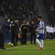 Luís Freire reclama pelo facto de ter sido expulso do jogo entre FC Porto e Vitória de Guimarães