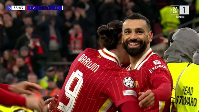 Nove golos e quatro assistências em oito jogos: e qual o melhor, Salah?