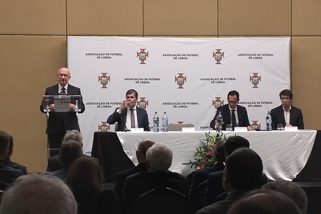 Vítor Filipe tomou posse na AF Lisboa: «Estarei sempre que Benfica e Sporting entenderem que devo estar»