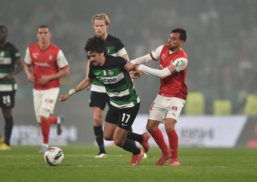 Trincão e Ricardo Horta (Foto: Miguel Nunes)