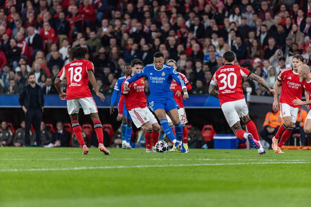 Kylian Mbappé no Estádio da Luz (IMAGO)