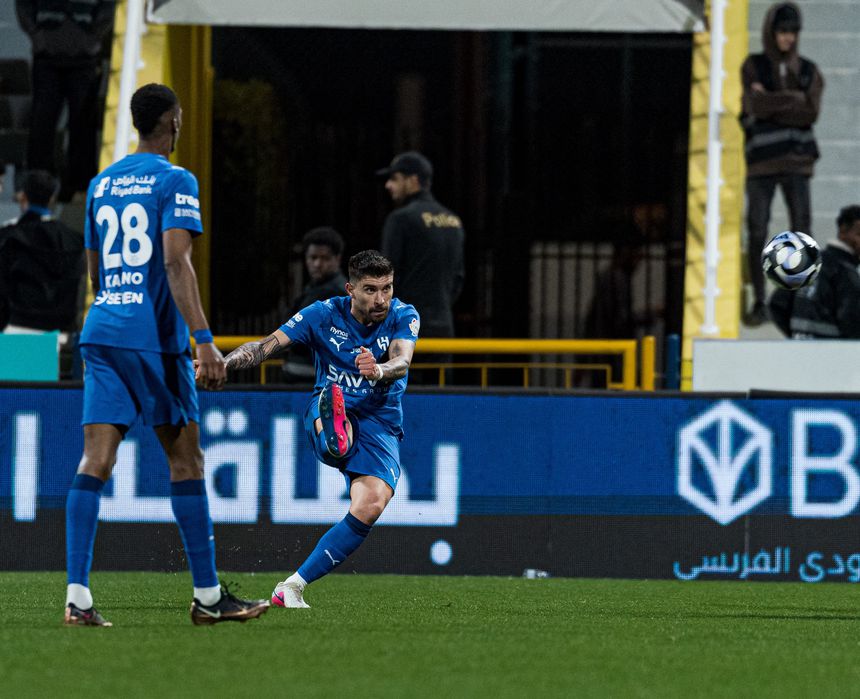 Rúben Neves marcou, mas não chegou para vencer - Foto: Al Hilal