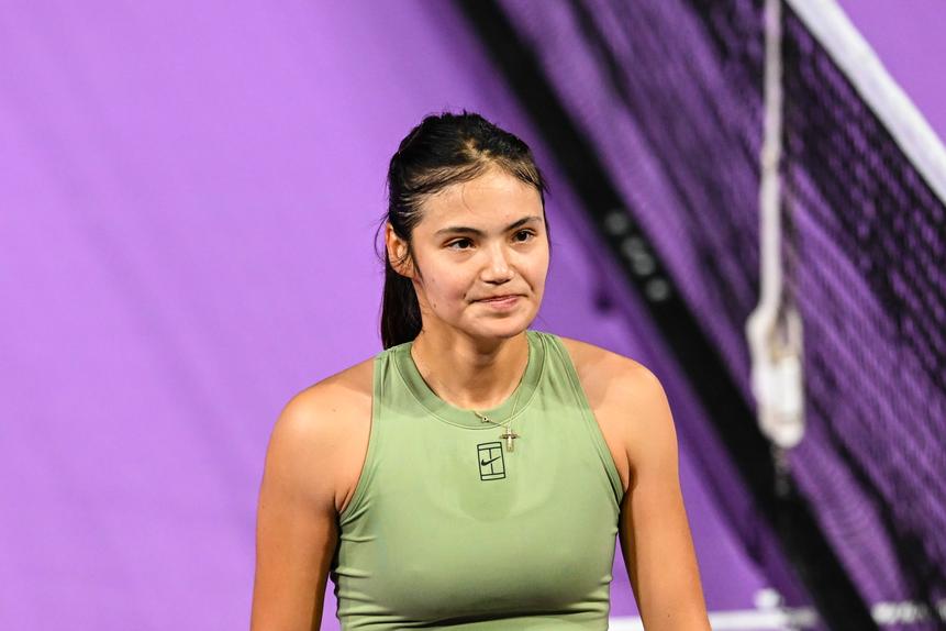 Emma Raducanu, tenista britânica de 23 anos