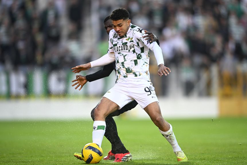 Yan Maranhão em ação contra o Sporting - Foto: Miguel Lemos/KAPTA+