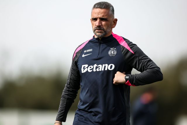 Rui Borges já tem o Alverca em ponto de mira (Foto SPORTING CP)