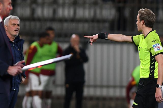 Mourinho teve picardia com Daniele Chiffi quando treinava a Roma