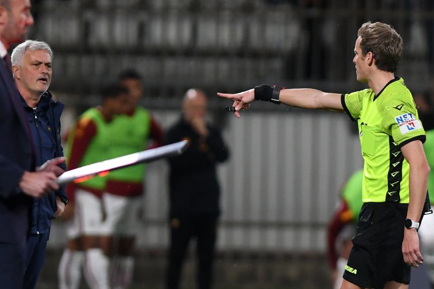 Mourinho teve picardia com Daniele Chiffi quando treinava a Roma