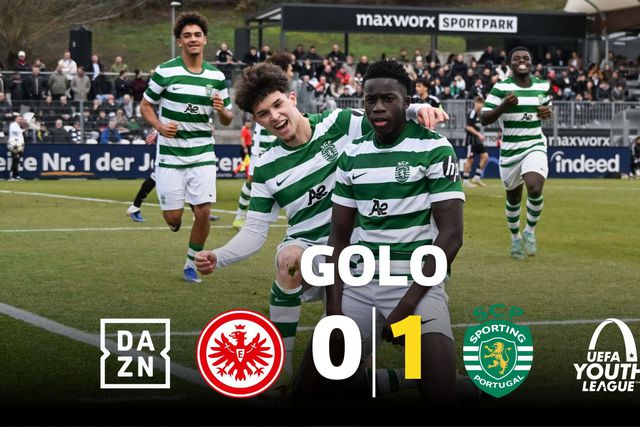 Youth League: Blopa teve ajuda no golo que dá vantagem aos leões