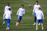 Treino do Real Madrid antes de receber o Benfica - Foto: Imago