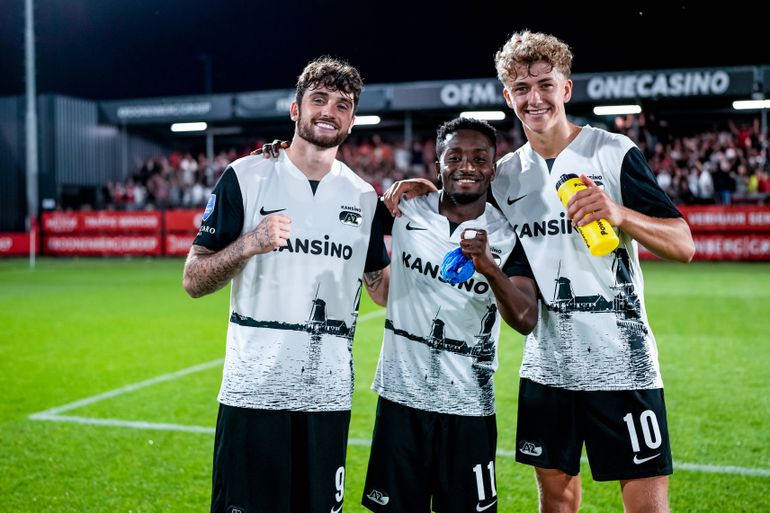 AZ Alkmaar – Troy Parrott, Sven Mijnans, Ibrahim Sadiq: 44 golos (IMAGO)