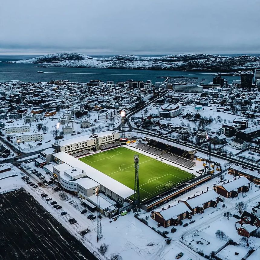 Estádio Aspmyra, casa do Bodo/Glimt