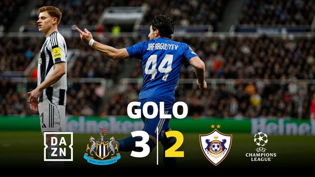 E vão 12 golos na eliminatória entre Newcastle e Qarabag