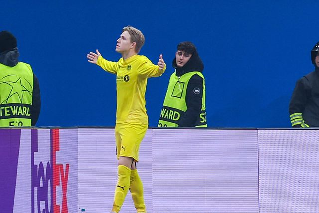 Jens Petter Hauge marcou frente ao Inter