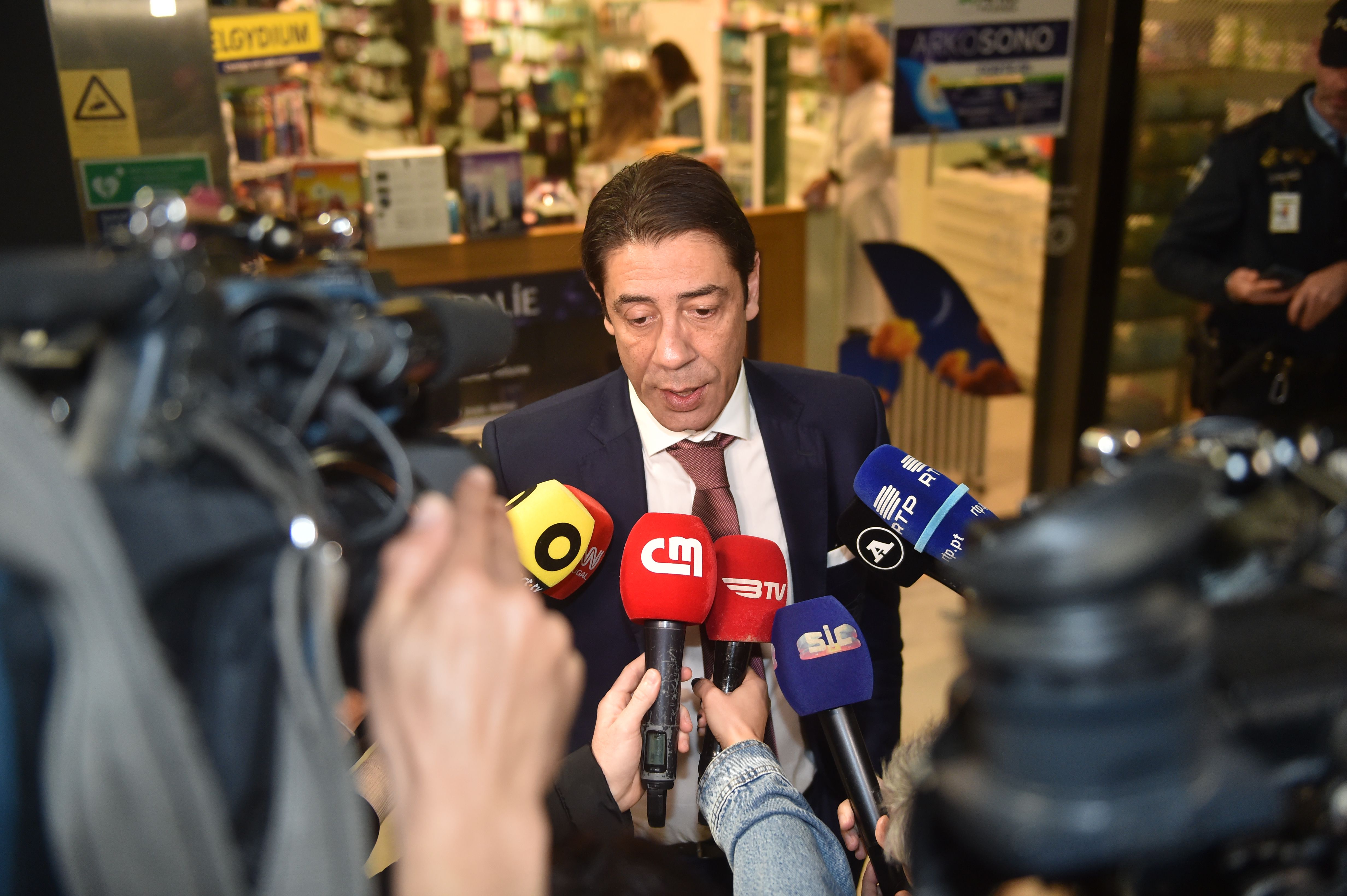 Rui Costa falou aos jornalistas sobre os temas do momento e a polémica e envolver Prestianni - Foto: Miguel Nunes