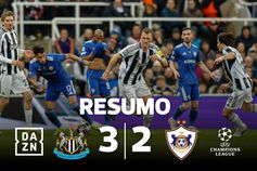 Eliminatória repleta de golos (12!) sorri ao Newcastle... por larga diferença (resumo)