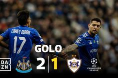Qarabag aproveita distração da defesa do Newcastle para reduzir eliminatória