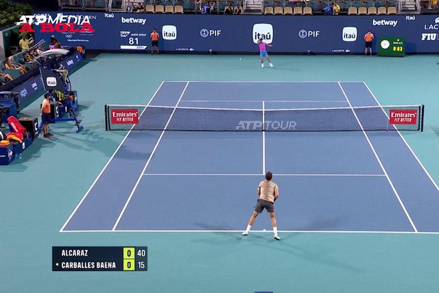 Os melhores momentos de Alcaraz na estreia no Miami Open
