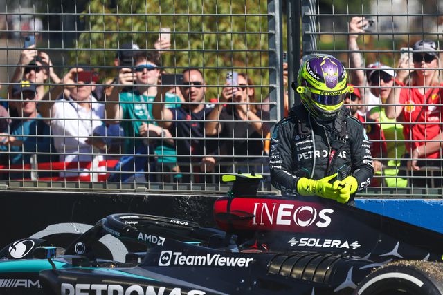 Austrália: Falha de motor tirou Hamilton da corrida